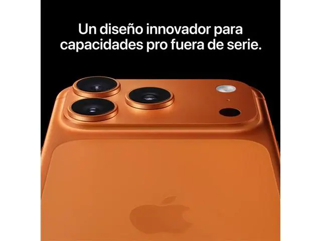 iPhone 17 Pro 256GB - Color naranja cosmico