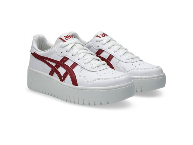 Tênis Asics Japan S Pf White/Brisket Red Fem Tam 36