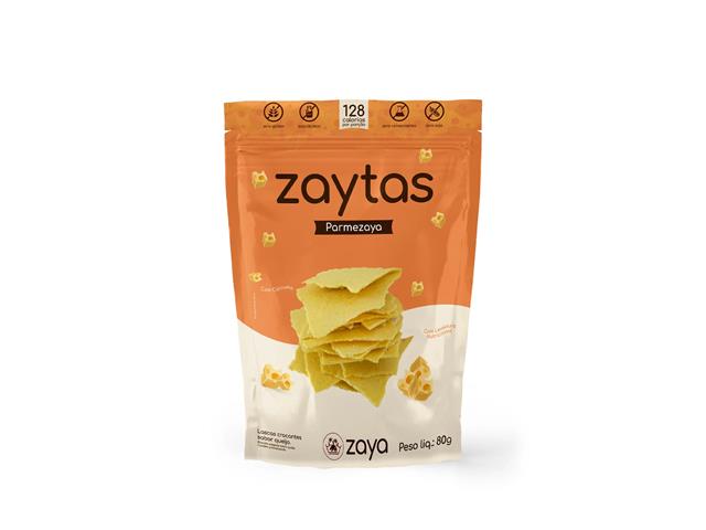 Biscoito Três Corações Zaytas Parmezaya 80g 15 Unidades - 1