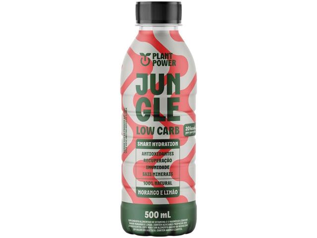 Suplemento Três Corações Jungle Low Morango e Limão 500ml 12uni - 1