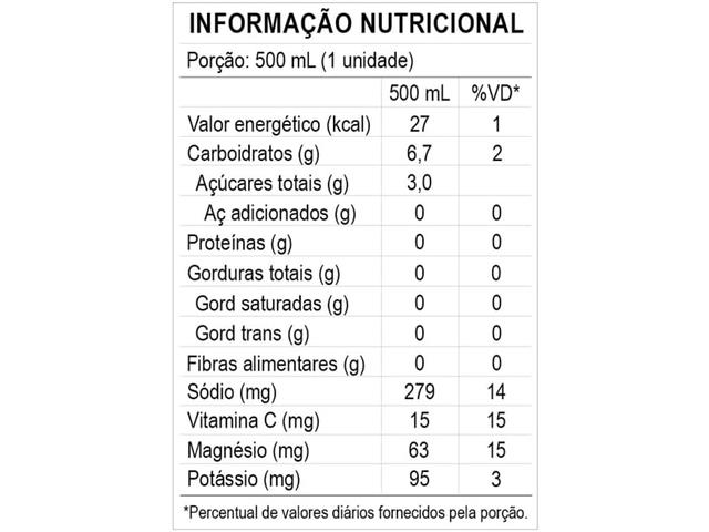 Suplemento Três Corações Jungle Low Morango e Limão 500ml 12uni - 2