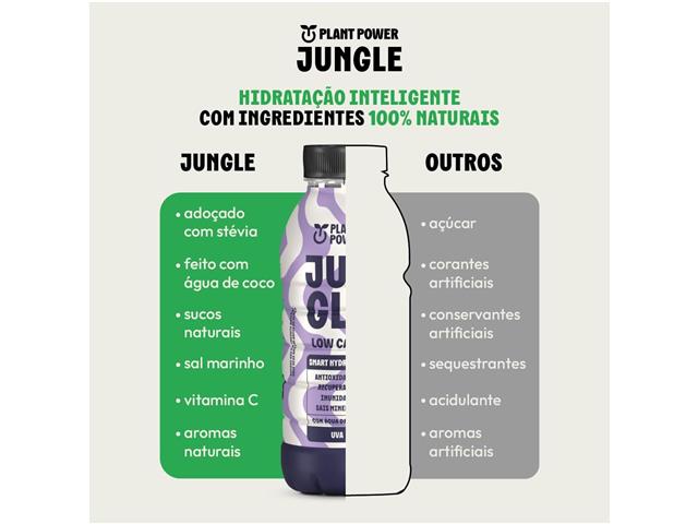 Suplemento Três Corações Jungle Low Morango e Limão 500ml 12uni - 3