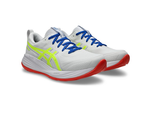 Tênis Asics Gel-Cumulus 27 Atc White/Safety Yellow Masc Tam 41