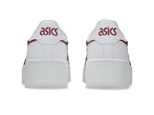 Tênis Asics Japan S Pf White/Brisket Red Fem - 5