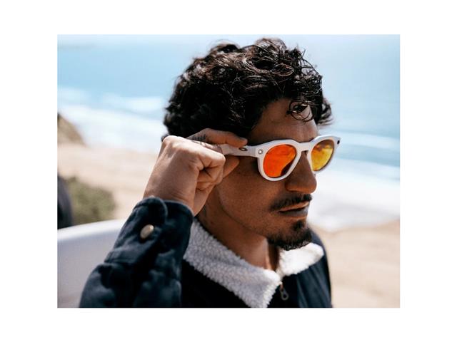 Óculos Oakley Meta HSTN Warm Grey Prizm Ruby - 7