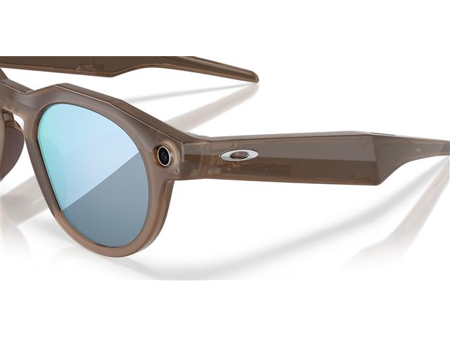 Óculos Oakley Meta HSTN Brown Smoke Prizm Water Polar - 6