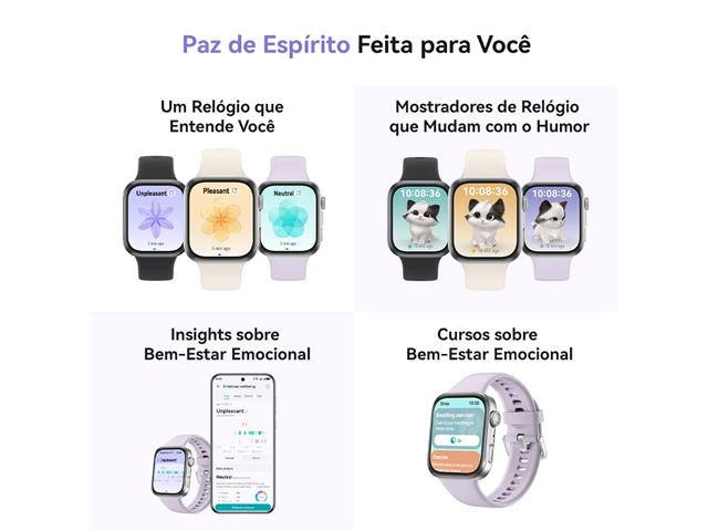 Smartwatch Huawei Watch Fit 4 Preto - 7