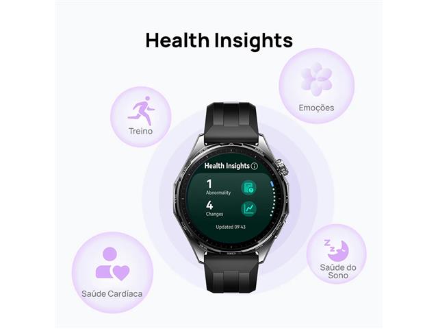 Smartwatch Huawei GT 6 46mm Preto - 5