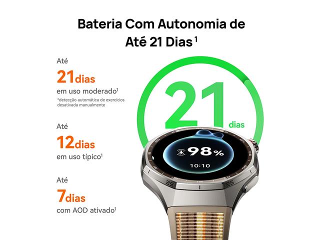 Smartwatch Huawei GT 6 Pro 46mm Marrom - 3