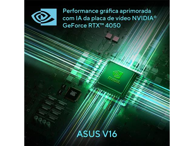 Notebook Asus Vivobook I5 16GB 512GB RTX4050 16 - 3