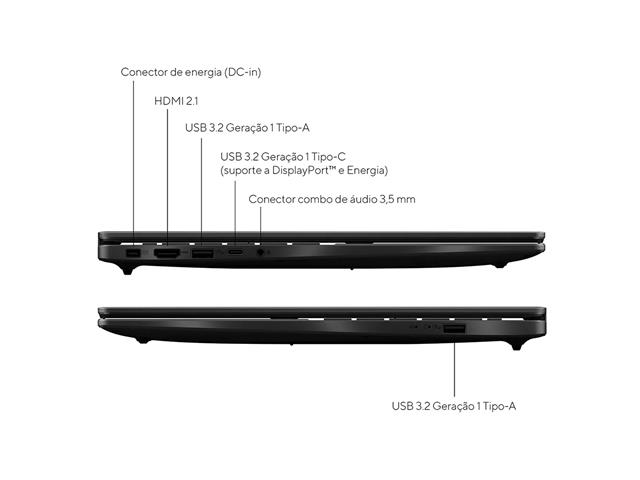Notebook Asus Vivobook I5 16GB 512GB RTX4050 16 - 7