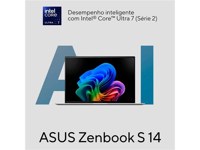 Notebook Asus Zenbook I7 32GB 1TB SSD Arc 14 - 2