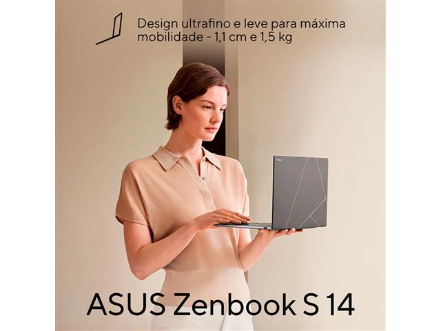 Notebook Asus Zenbook I7 32GB 1TB SSD Arc 14 - 3