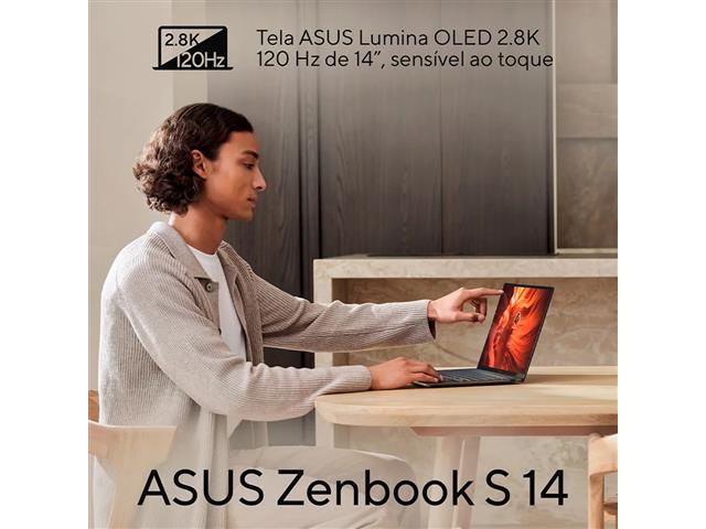 Notebook Asus Zenbook I7 32GB 1TB SSD Arc 14 - 5