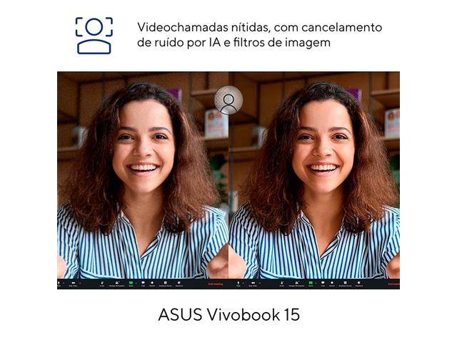 Notebook Asus Vivobook I5 8GB 512GB SSD 15.6 Preto - 5