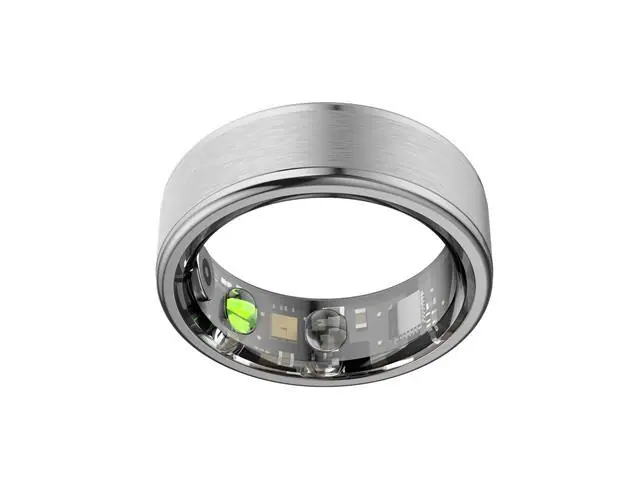 ANEL INTELIGENTE (CONNECT RING) COM MONITORAMENTO DE SAÚDE Prata - 6