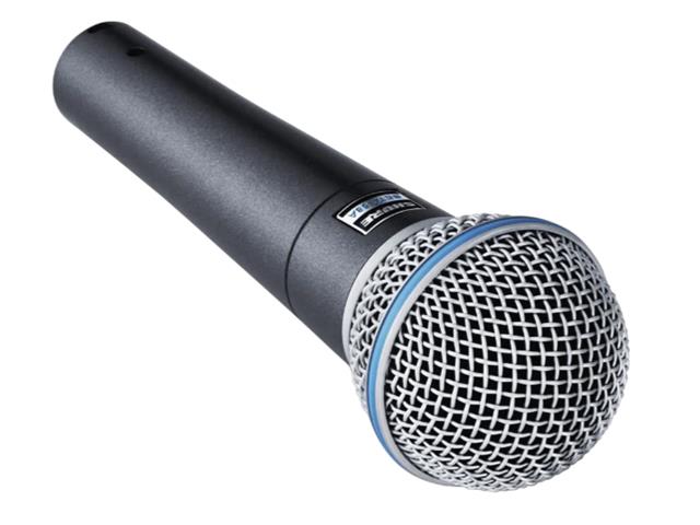 MICROFONO SHURE PROFESIONAL ALÁMBRICO BETA 58A VOCAL