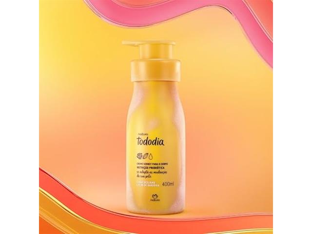 Creme Hidratante Tododia Limão Siciliano e Flor de Gardênia 400ml - 1