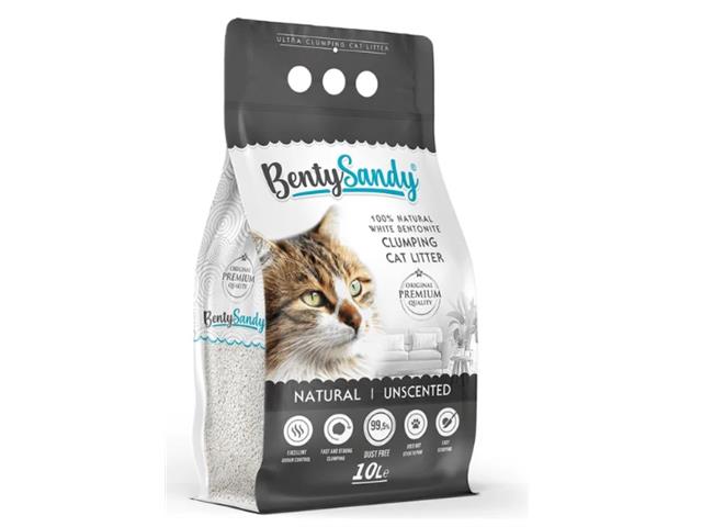 ARENA PARA GATOS BENTYSANDY S/AROMA 8,7KG