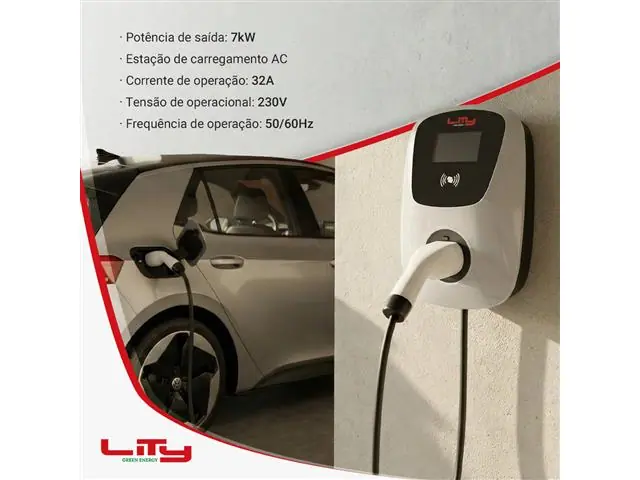 CARREGADOR AUTOMOTIVO WALLBOX ECO STATION 7KW (EVW-70K01) - 7
