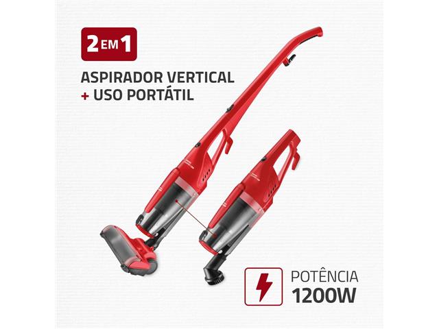 Aspirador de Pó Mondial AP-25 Brush Carpet 1200W 110V - 2