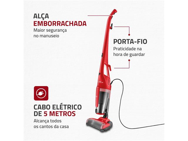 Aspirador de Pó Mondial AP-25 Brush Carpet 1200W 110V - 5