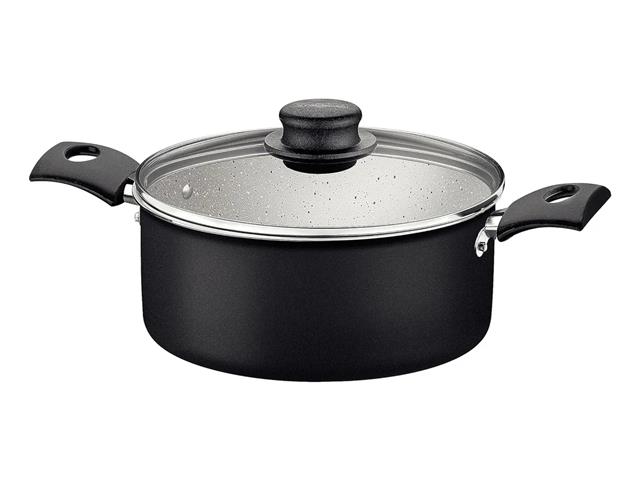 Jogo de Panelas Tramontina Turim em Alumínio Antiaderente Preto 10 Pçs - 2