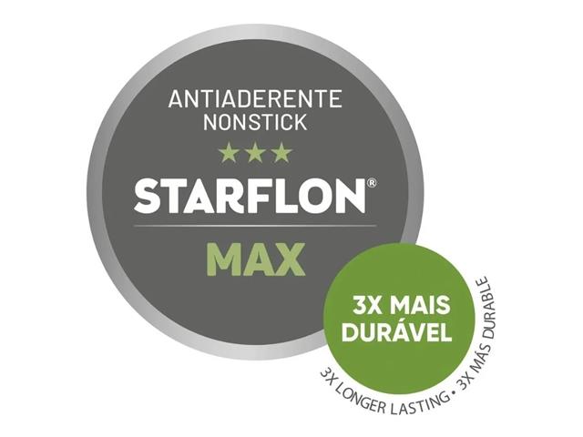 Jogo de Panelas Tramontina Turim Antiaderente Vermelho 10 Peças - 8