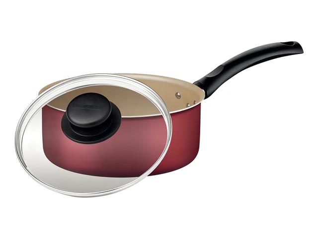 Jogo de Panelas Tramontina Turim Antiaderente Vermelho 10 Peças - 7