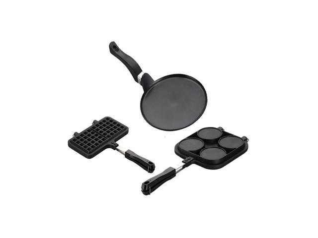 Set 3 Sartenes La Soluzione – Panqueques, Waffles y Pancakes