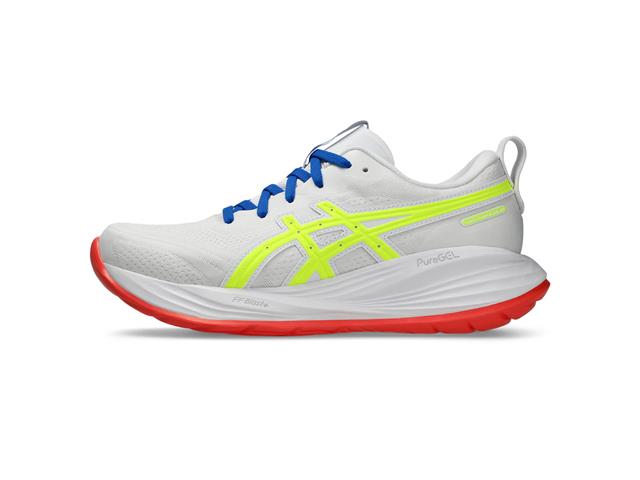 Tênis Asics Gel-Cumulus 27 Atc White/Safety Yellow Fem Tam 35 - 3