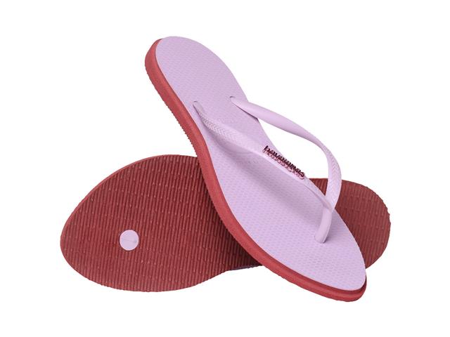 Chinelo Havaianas Slim Point Amaranto Tam 33-34 - 9