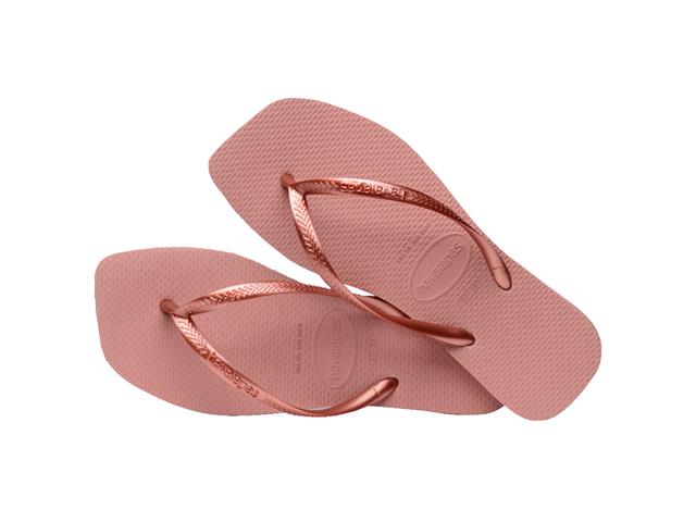 Chinelo Havaianas Slim Square Rosa Crocus Tam 33-34 - 3