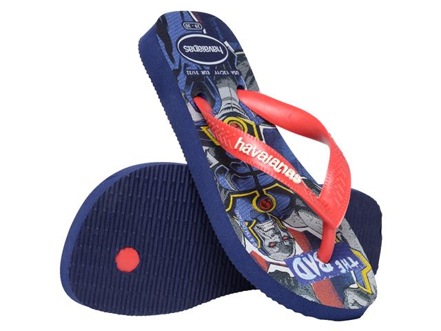 Chinelo Havaianas Kids Hero Dc Marinho Tam 23-24 - 3