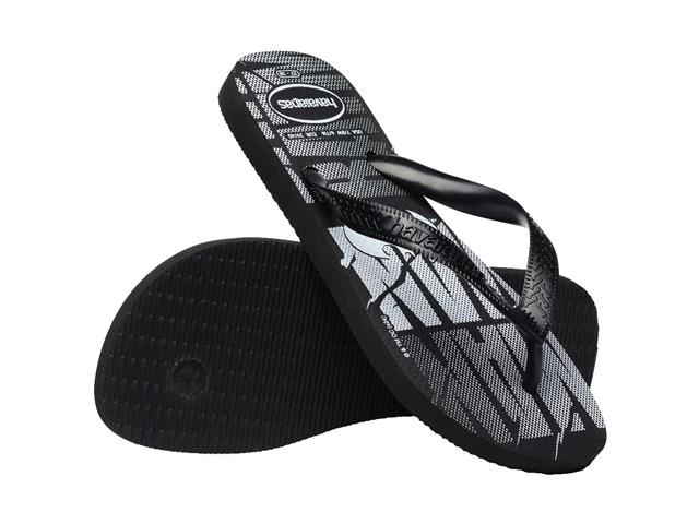 Chinelo Havaianas Dc Logomania Preto Tam 37-38 - 3