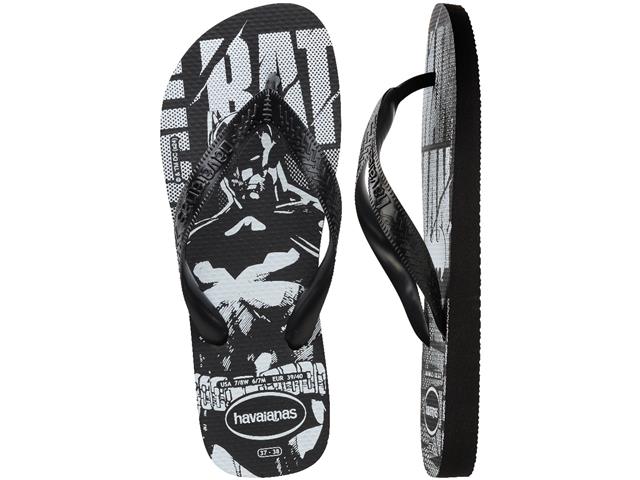 Chinelo Havaianas Dc Logomania Preto Tam 37-38 - 4