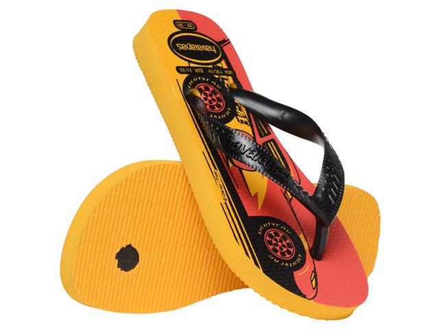 Chinelo Havaianas Kids Cars Amarelo Pop Tam 29-30 - 3
