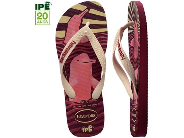 Chinelo Havaianas Ipe Amaranto Tam 33-34 - 4