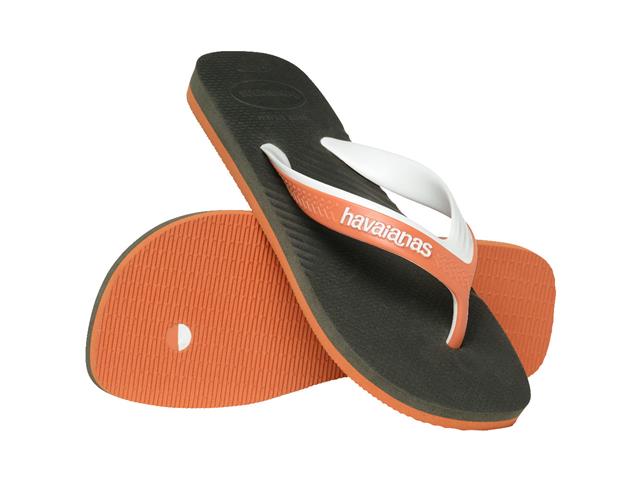 Chinelo Havaianas Dual Verde Olive/Branco Tam 37-38 - 3