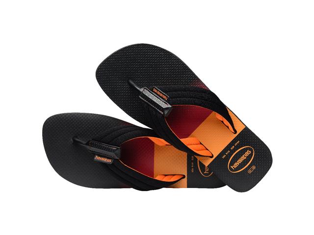Chinelo Havaianas Urban Print Preto Tam 39-40 - 3
