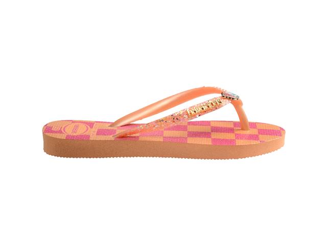 Chinelo Havaianas K Sl Glitter Ii Pessego Tam 29-30 - 2