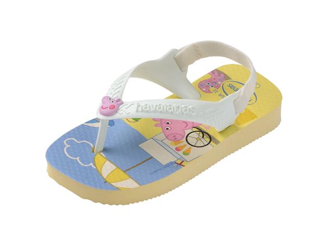 Chinelo Havaianas N.Baby Peppa Pig Buttercream Tam 17-18 - 5