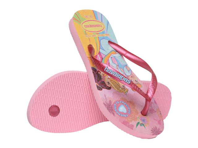 Chinelo Havaianas Kids Slim Princess Rosa Glow Tam 23-24 - 3