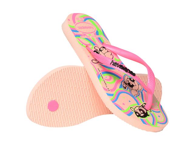 Chinelo Havaianas K Sl Powerpuff Rosa Ballet Tam 23-24 - 3