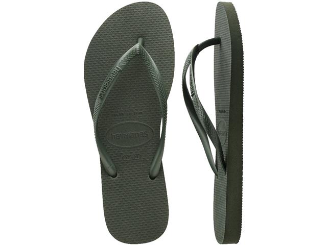 Chinelo Havaianas Slim Verde Olive Tam 33-34 - 4