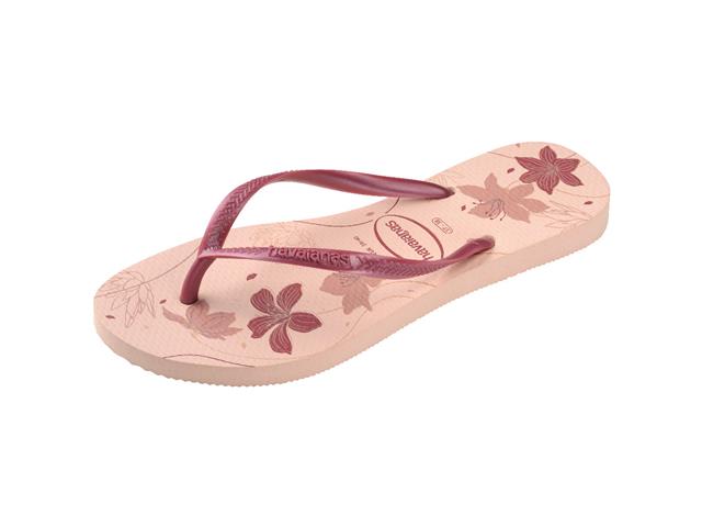 Chinelo Havaianas Slim Organic Rosa/Rose Gold Tam 35-36 - 5