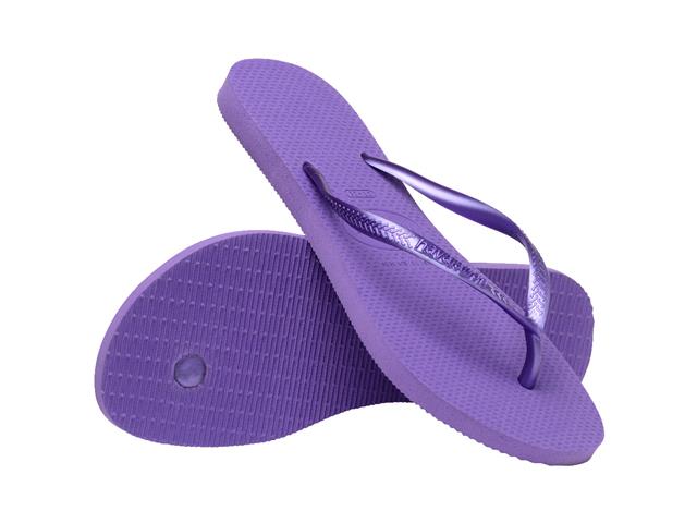 Chinelo Havaianas Slim Lilas Escuro Tam 39-40 - 3