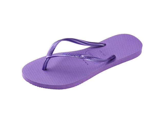Chinelo Havaianas Slim Lilas Escuro Tam 39-40 - 5