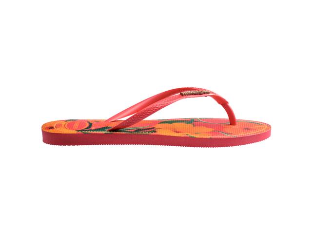Chinelo Havaianas Slim Tropical Coral Tropical Tam 25-26 - 2