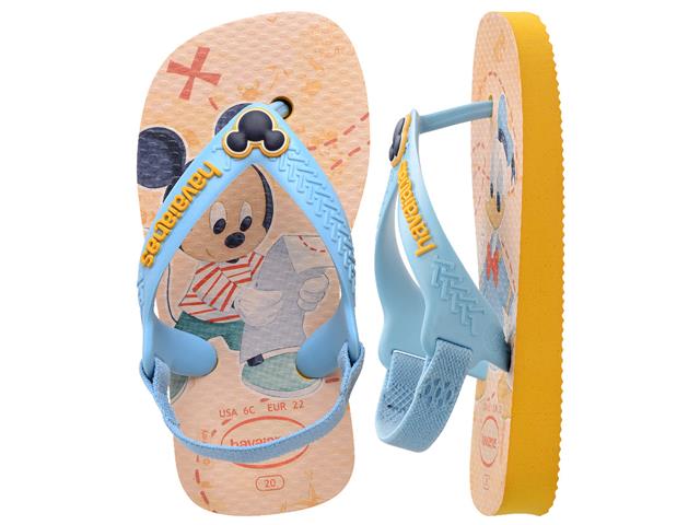 Chinelo Havaianas N.B.Disney Clas Amarelo Pop Tam 17-18 - 4